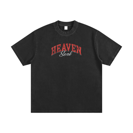 Heaven Sent Heavyweight Frayed T-Shirt