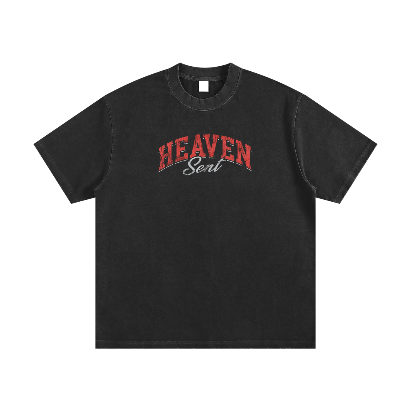 Heaven Sent Heavyweight Frayed T-Shirt