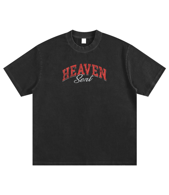 Heaven Sent Heavyweight Frayed T-Shirt